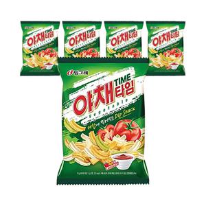 빙그레 야채타임 70g x 5개 / 딥스낵 간식