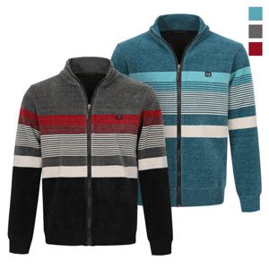 토마스하디 남성 코튼 기모 니트 풀집업 자켓 Model No_I2-4W044