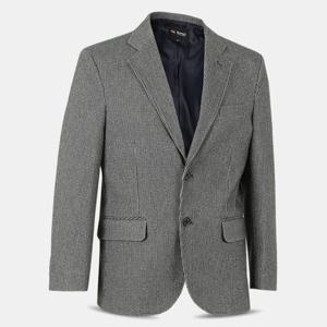 [아즈바이]남성 두툼 체크 양트임 신사 콤비 자켓 BN3025 중년