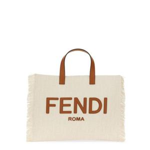 펜디 남성 아이보리 자카드 쇼퍼백 7VA591_ARB2F1DZP