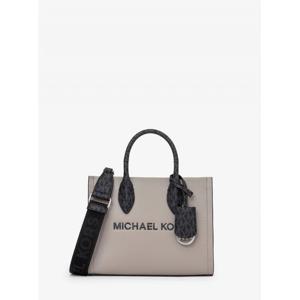 마이클 코어스 미렐라 탑 지퍼 쇼퍼 크로스 바디 스몰 35R5S7ZT5L2633 펄 그레이 멀티