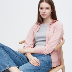 유니클로 재팬 에어 리듬 UV 컷 메쉬 후디 (긴팔)