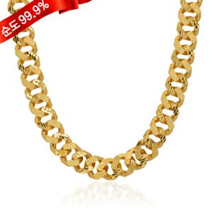 순금 목걸이 112.5g 24k [미라클 팔각체인]