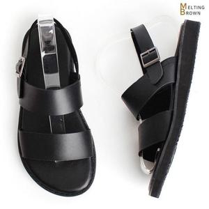 [멜팅브라운] 캐주얼 여름 샌들 남성 비치 샌들 K09E