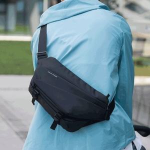 마크라이든 캐주얼 심플 남자 슬링백 힙색 크로스백 BP90127C