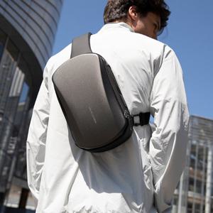 마크라이든 하드EVA 심플 데일리 힙색 슬링백 웨이스트백 C타입 충전 BP90159S