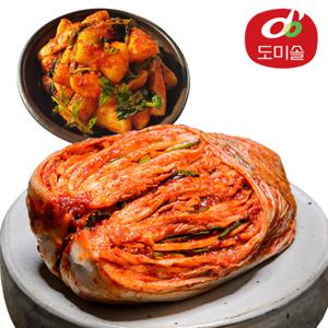 도미솔 박미희 포기김치 10kg+총각김치 2kg