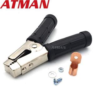 아트만 헤비듀티 대용량 500A 배터리 전선집게 - 블랙