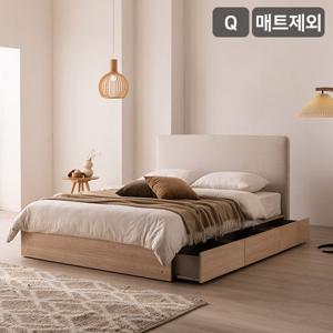 [삼익가구]빌라드 패브릭 호텔 수납침대(매트제외-퀸)