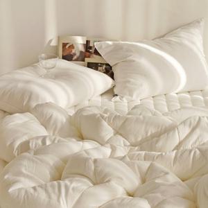 내추럴광목 바이오워싱 순면 차렵이불 베개세트 Q(퀸) (이불+베개커버)