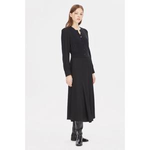 [시슬리]포튼 니트 배색 원피스 SAOP33361