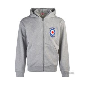 [겐조] 남성 펄그레이 로고 타깃 후드집업 FD65SW0754MF 94