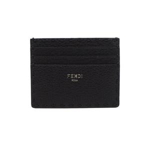 [펜디]셀러리아 레더 카드 홀더 블랙 7M0164AP3BF0GXN