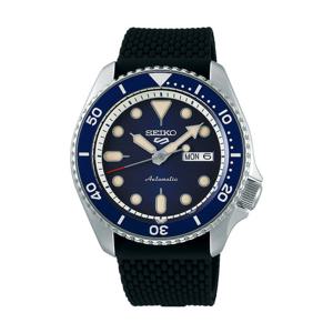 세이코 남성 남자 블루 블랙 오토매틱 레진시계 SRPD71K2