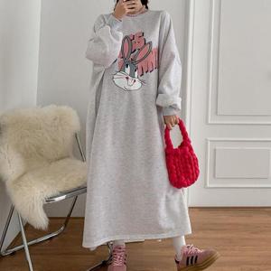 아이우먼 바니루즈면롱원피스 NMT049M412 빅사이즈