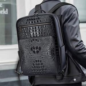 남자 천연나파가죽 천연소가죽 백팩 인트레치아토 악어패턴 정장 가방 BP9242B