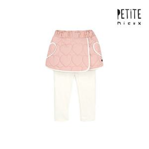 [쁘띠뮤] 하트퀼팅기모치렝스(GMHBL05_PK)