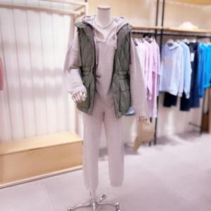 [시에로]DBSI4JPF605_퀼팅 스트링 후드 다운베스트