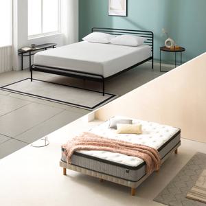 [지누스침대][SS] 톰 침대SET / 컴포트 서포트 하이브리드 30cm 침대 세트 프레임 슈퍼싱글