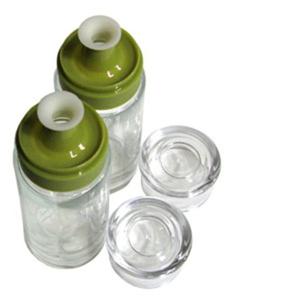 시노글라스 드레싱 오일병 2세트 (소) 그린 소스 양념