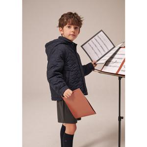 빈판교12 25년 SS BZ11JP01NV 네이비 퀼팅 후드 탈부착 점퍼