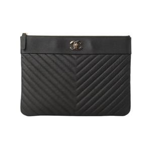 (명품) 샤넬 A80992 캐비어 마드모아젤 클러치 뉴