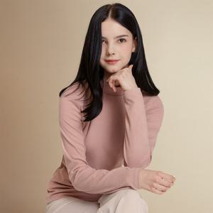 테슬라 여성 목폴라 폴라티 목티 터틀넥 티셔츠 TM-XUT46