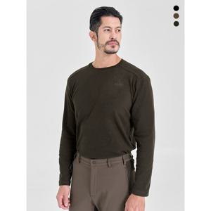 [마운틴벨리][시즌오프] 남성 겨울 소프트 양면 기모 라운드 절