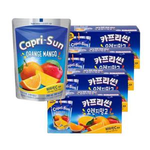 농심 카프리썬 오렌지망고 200ml 40개