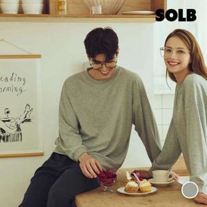 [솔브][출고가 33000원] 기본 스타일의 남성 이지웨어 상의(SSEV2222M)