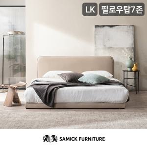 [삼익가구]루시 슬림형 라지킹 저상형 침대(필로우탑 7존 독립 매트리스-LK)