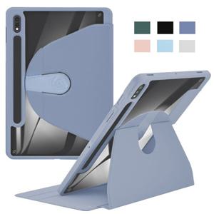 갤럭시탭S10플러스 S9플러스 360도회전 S펜수납 심플 가죽케이스