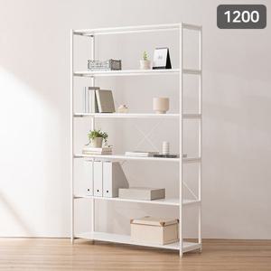[삼익가구]그리드 5단 철제 책장 1200
