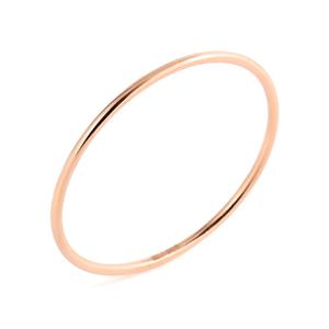 [비앤비골드] 18K 0.8mm 엥게이지 와이어 슬림 반지 NPR21664