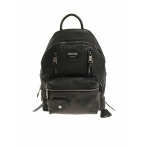 [MOSCHINO] 라프리마 남성 Backpacks 블랙 바이커 백팩 760180060555 /8