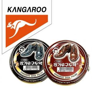 가죽보호 구두약 40g캔 보존용이 광택제 캉가루 가정