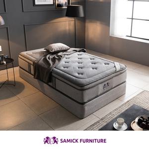 [삼익가구]프레스티지 메모리폼 라텍스 7존 독립스프링 매트리스(슈퍼싱글)