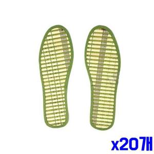 냄새 제거 대나무 깔창 소 x20개 보호깔창 발깔창