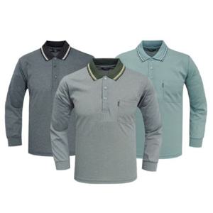 카라티셔츠 남자 YT04 사계절 긴팔티 무지티 남성용