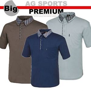 티셔츠 빅사이즈 카라티 아이스 체크티 MT321 323