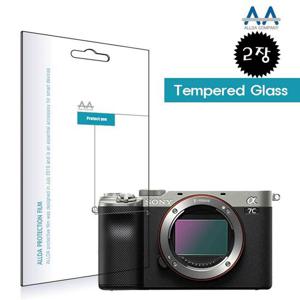 소니 a7c 호환용 강화글라스 9H Glass 2장/a