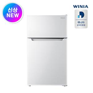 위니아 냉장고 85L 실속 화이트 직접냉각 원룸 미니 소형 사무실 WWRB081EEMWWO(A)