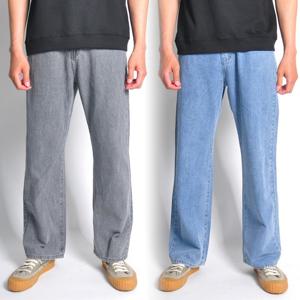 BLDO402-1 테이퍼드핏 여름용 소재원단 반밴딩 남자청바지