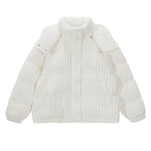 [게스]게스 여성 패딩 다운후드 숏 푸퍼 화이트 YN4W5890 W