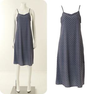 [비너스]블랙라벨 살랑살랑 가벼운 착용감 원피스 가운 잠옷 VGN4541B