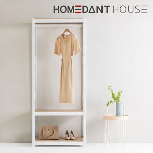 홈던트하우스 시스템행거 조립식 철제 드레스룸 선반 옷걸이 400x600x2100(h) - 3단(행거1)