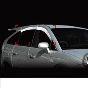 로디우스 썬바이저 크롬 선바이저 윈도우 빗물받이 4P