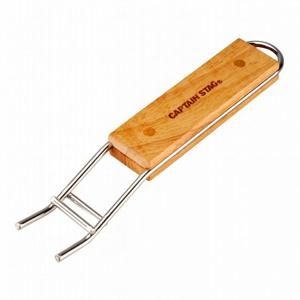 캡틴 스태그 UG-1590 [캡틴 스태그 (CAPTAN STAG) 아웃도어 멀티 그리들 핸들 라운드 그릴 플레이트 그릴 후크 핸들]