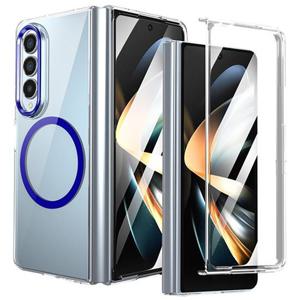 갤럭시Z폴드4 제트지 변색없는 투명 컬러 맥세이프 하드 케이스