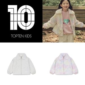 [탑텐키즈]MKE4TC2001 여아) 테마 원더풀코스믹 에코 밍크퍼 자켓